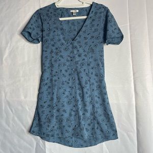 Amuse Society Floral Blue Dress